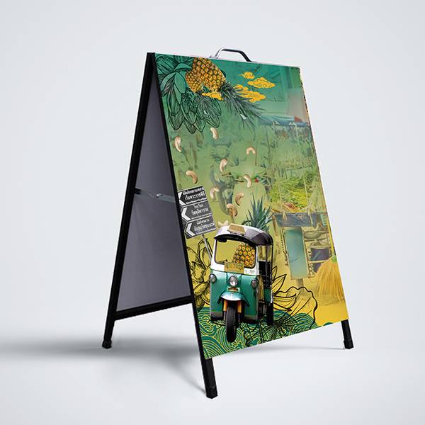 600 x 900mm Metal Sheet A-Frames / A-Board Signs