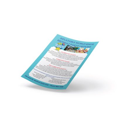 A6 Flyers