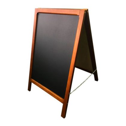 A-Frame Chalkboards with timber frame