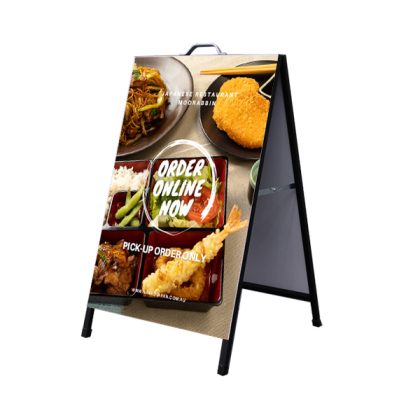 600 x 600mm Metal Sheet A-Frames / A-Board Signs